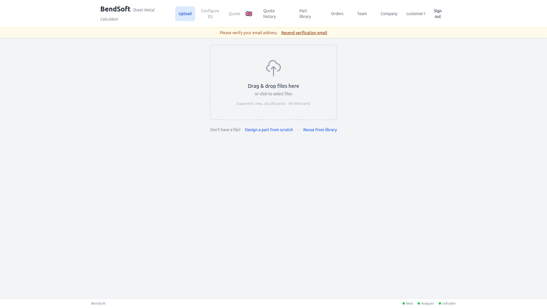 Customer self-service